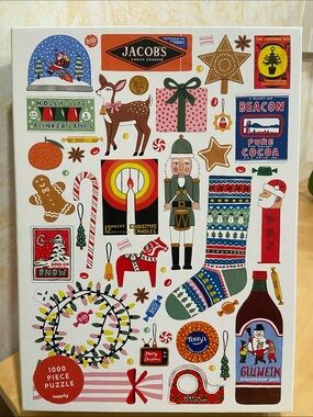 Happily Christmas by Holly Maguire - 1000 Piece Puzzle